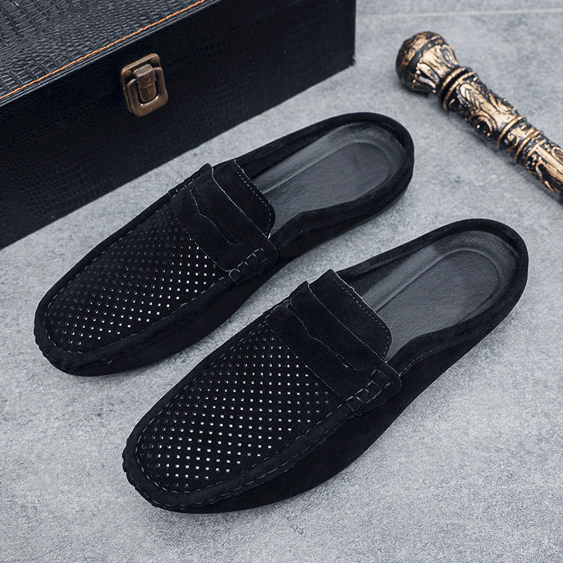 Air Slide Backless Breathable Loafers - Image 7