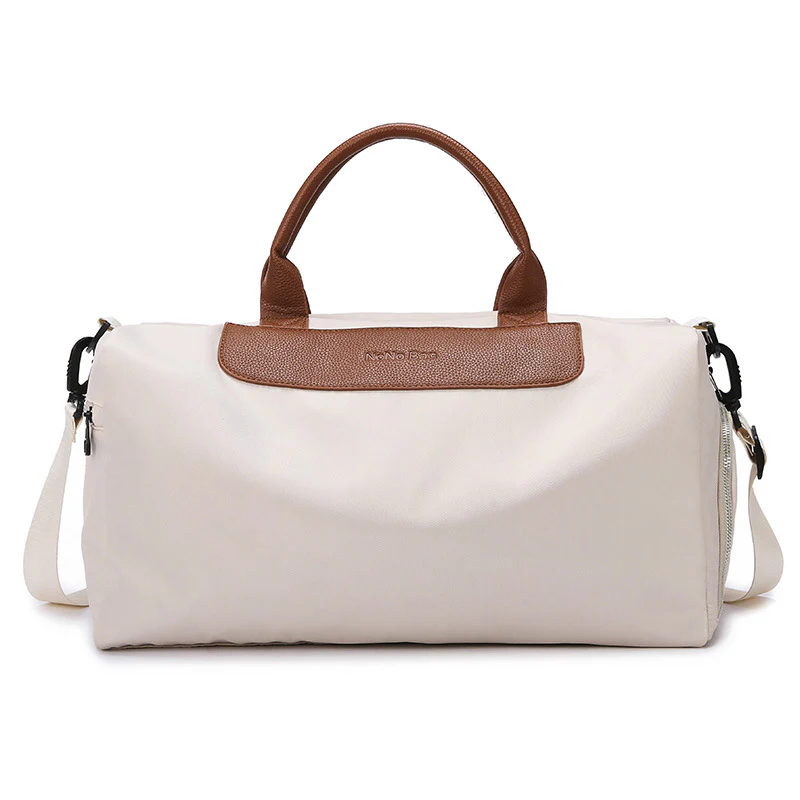 Large Capacity Polyester Fitness Duffle Bag with Wet/Dry Separation - Image 2