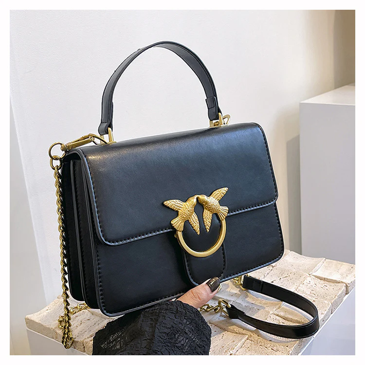 Aurelia Bird Lock Handbag - Image 6