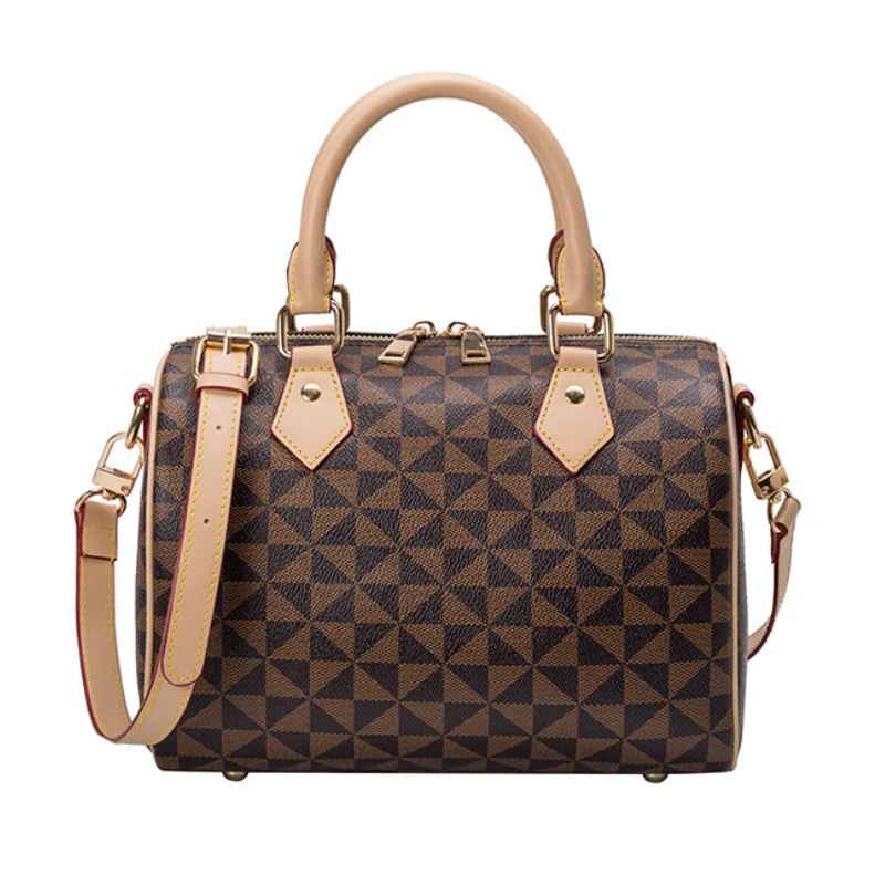 European Style Printed PVC Pillow Handbag - Image 3