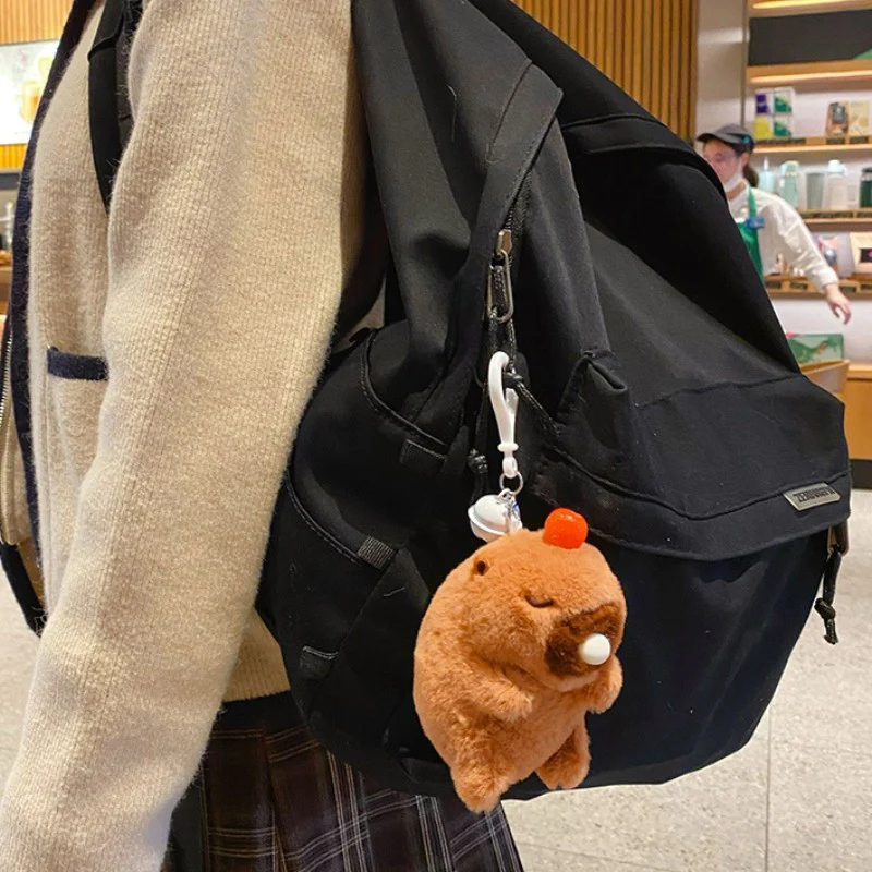 Blushy Capybara Plush Bubble Bag Charm - Image 4