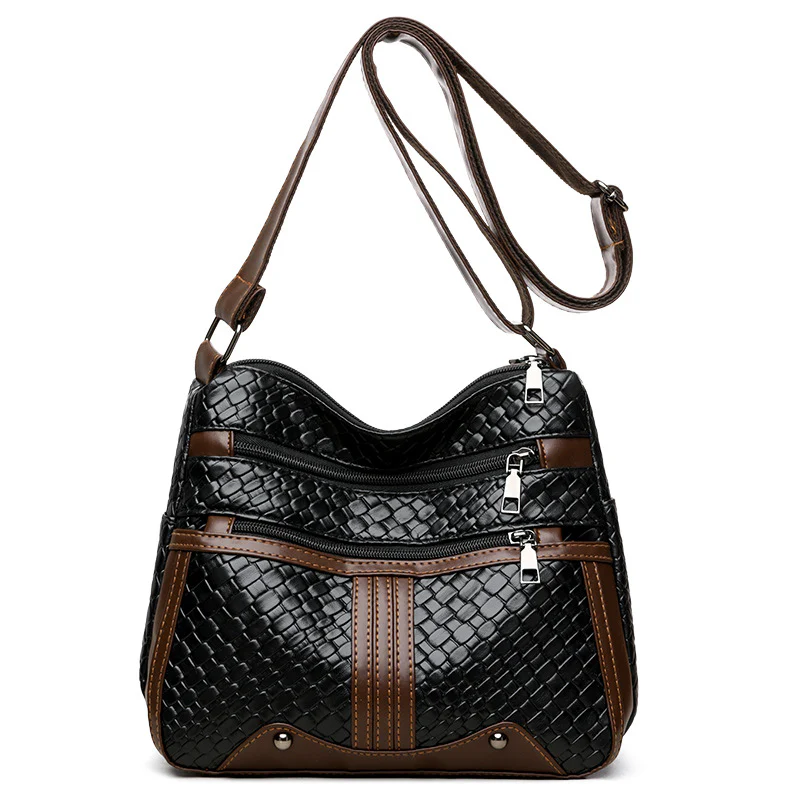 Braided Chic Shoulder Bag - Image 6