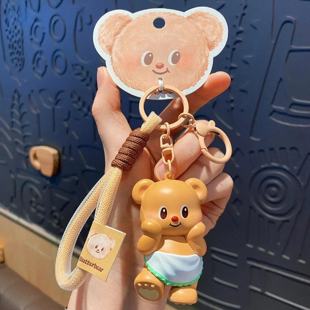 Butter Bear Bag Charm - Image 6