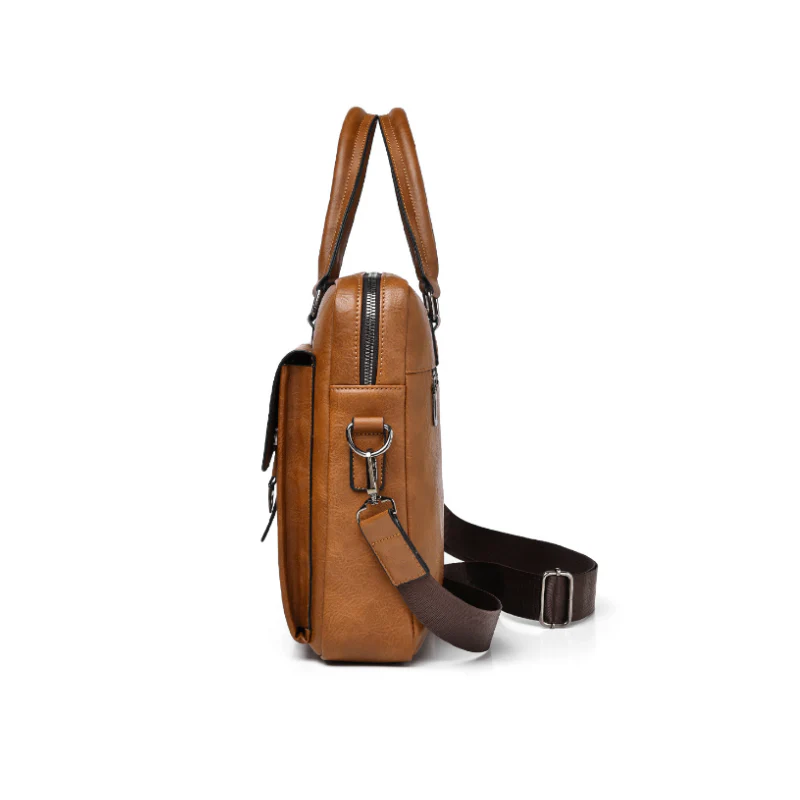 Classic Retro Business Laptop Bag - Image 2