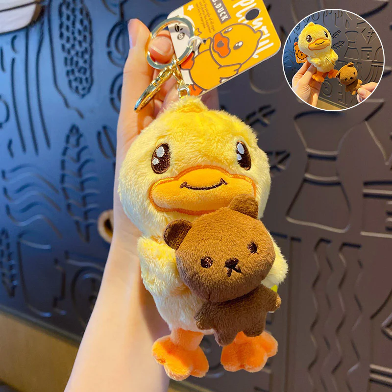 Cute Yellow Duck Bag Charm - Image 5