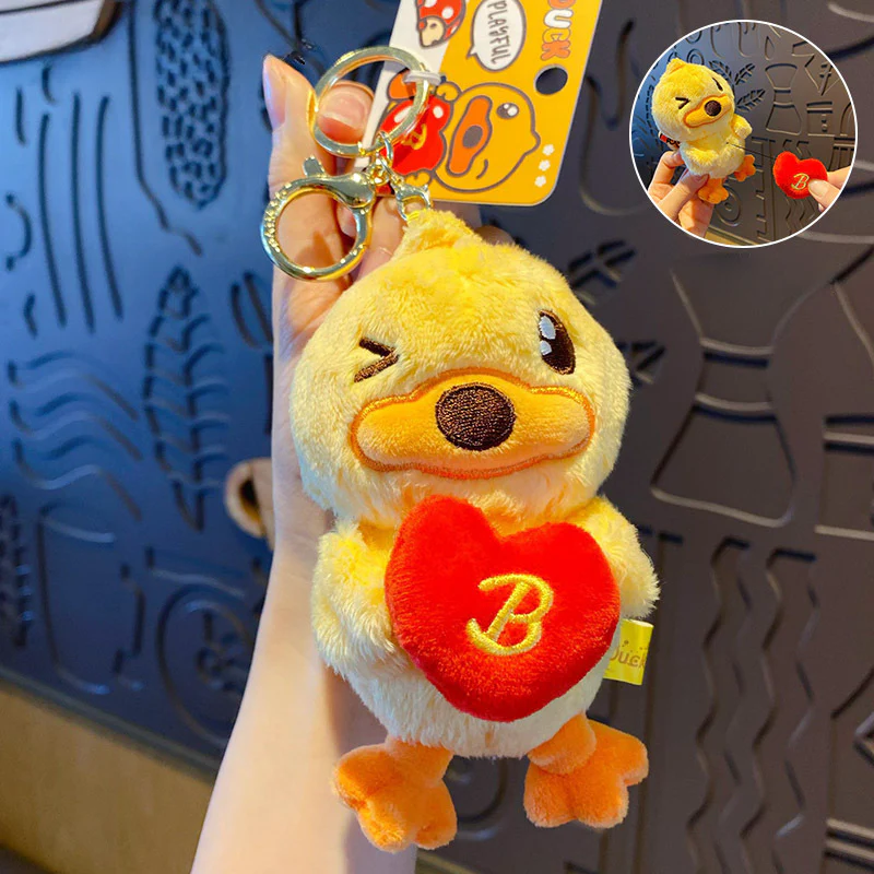 Cute Yellow Duck Bag Charm - Image 6