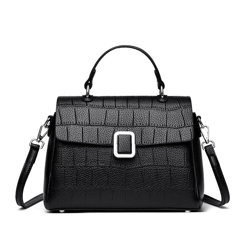 Elegant Luxe Leather Handbag - Image 7