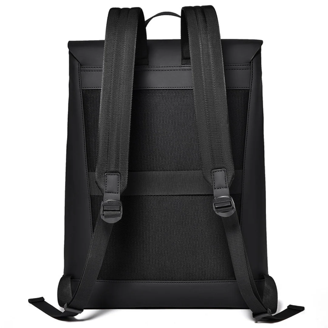 Rhombus Style Polyester Travel Commuter Laptop Backpack - Image 3