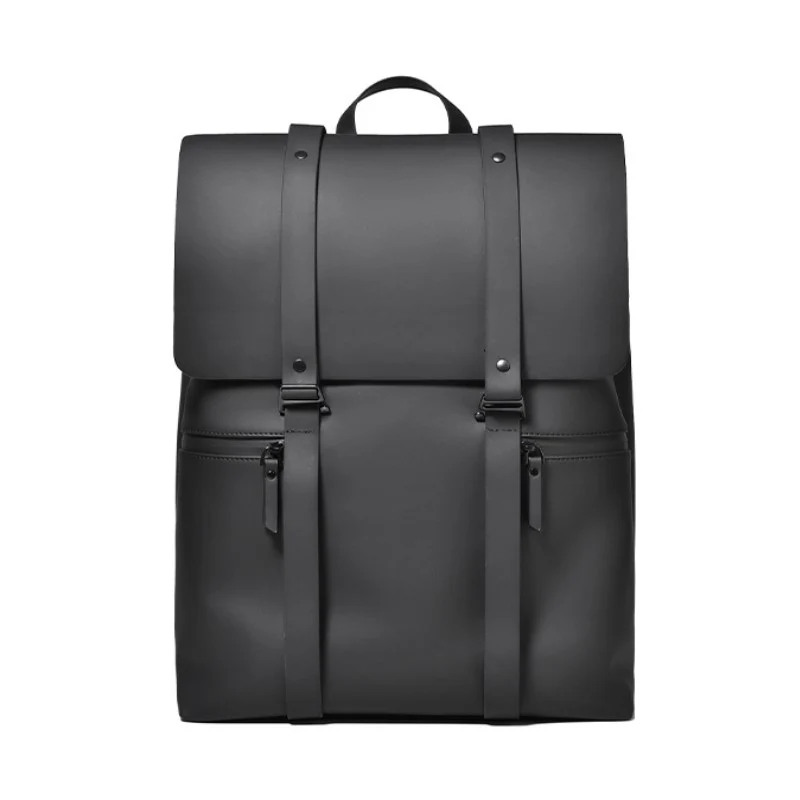 Rhombus Style Polyester Travel Commuter Laptop Backpack - Image 5