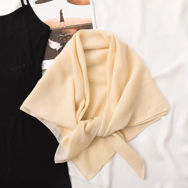 Everyday Elegance Plain Scarf - Image 5