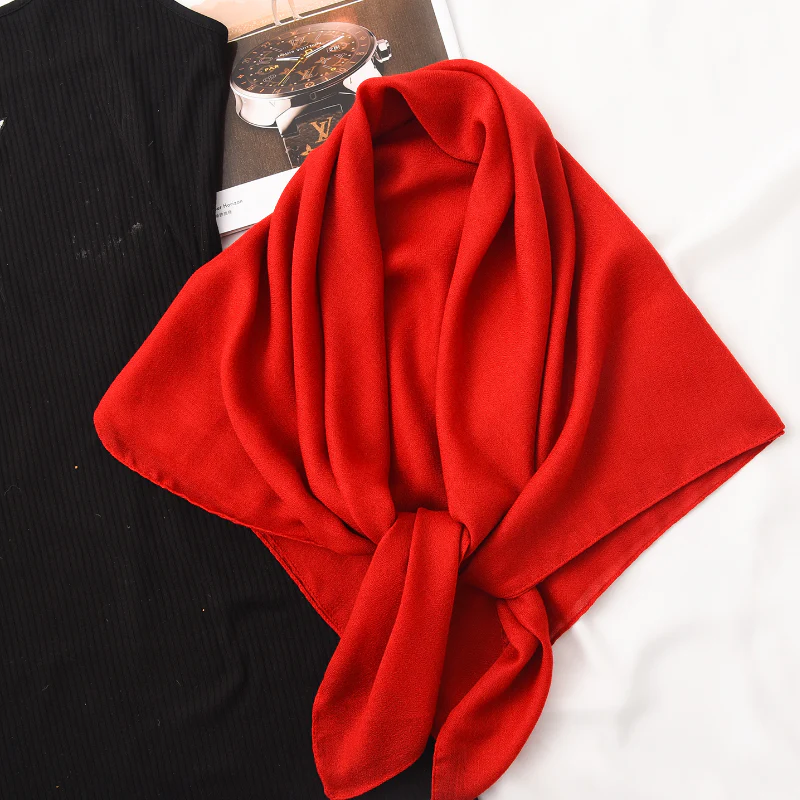 Everyday Elegance Plain Scarf - Image 6
