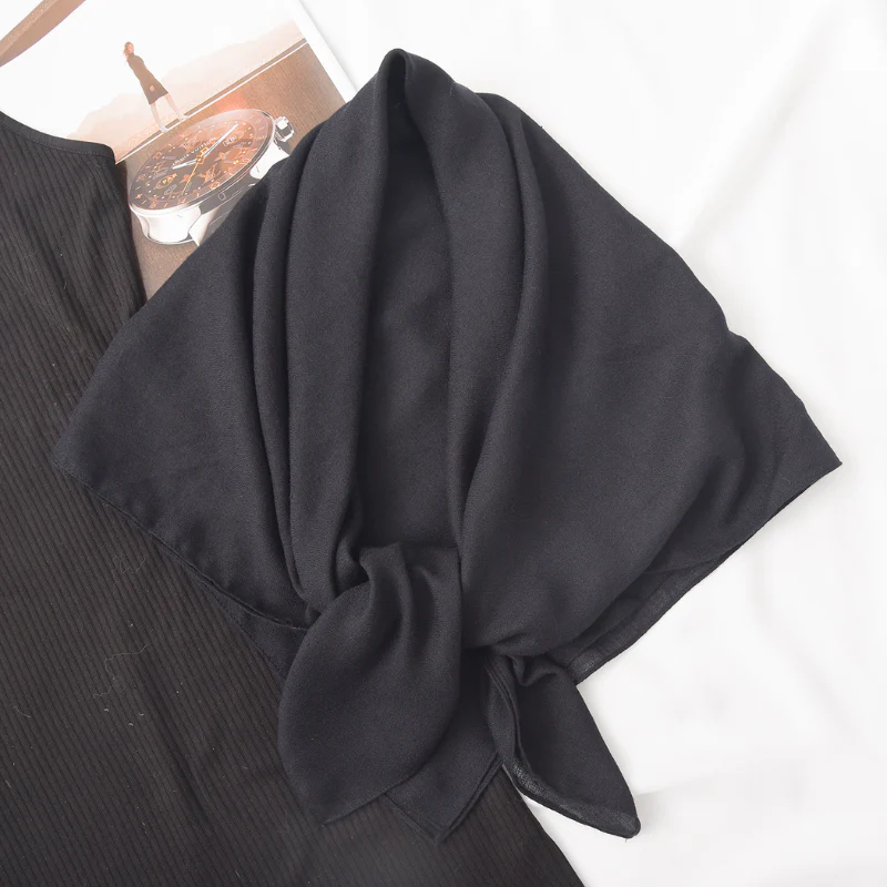 Everyday Elegance Plain Scarf - Image 7