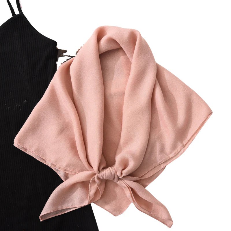 Everyday Elegance Plain Scarf - Image 8
