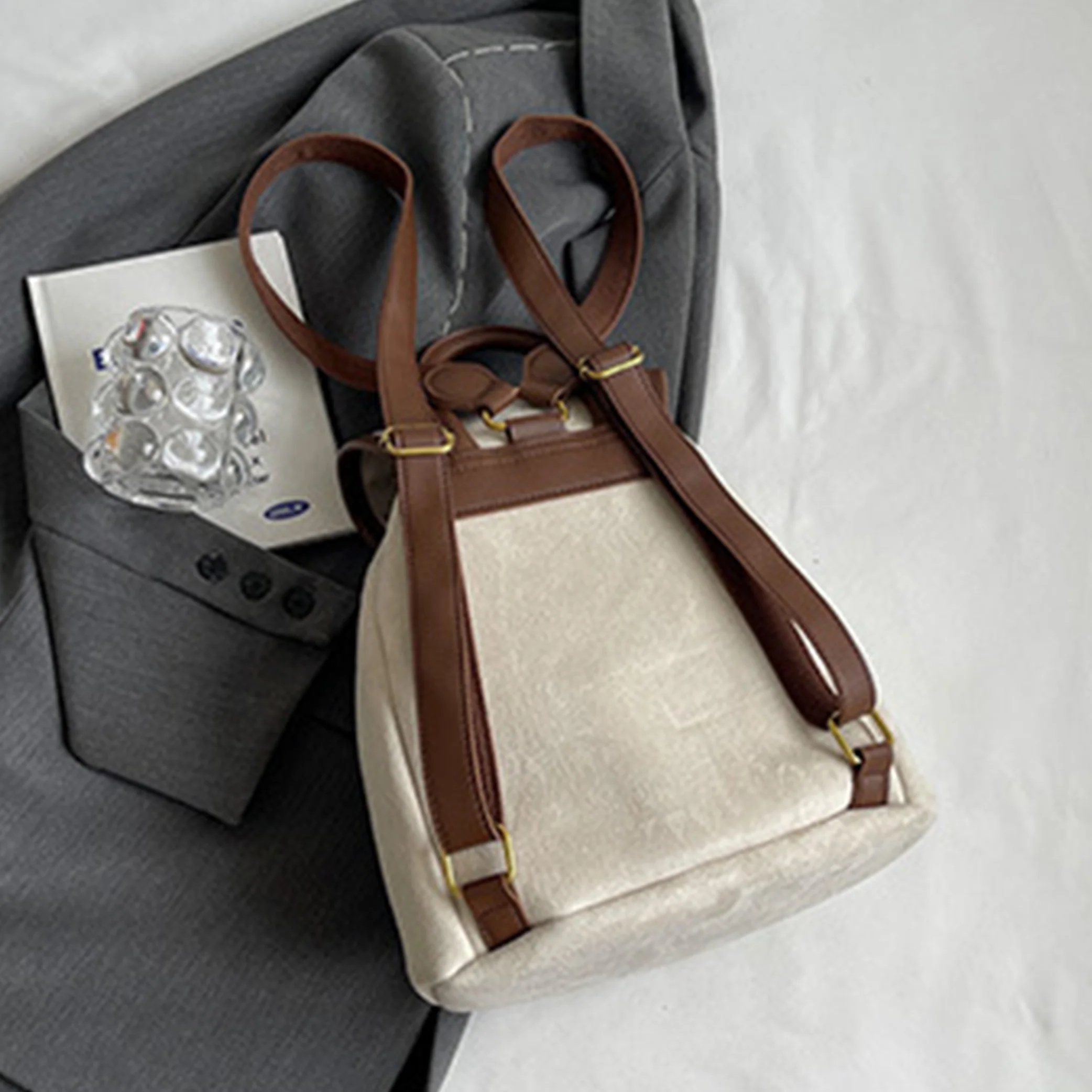 Flair Flap Drawstring Backpack - Image 3