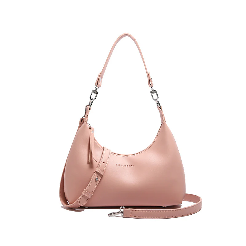 French Style Crescent Shoulder Bag - Image 7