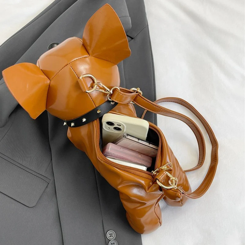 Frenchie Pop Cute Shoulder Bag - Image 3