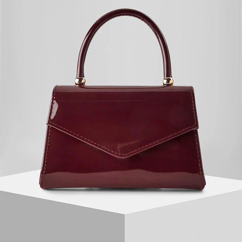 Glossy Evening Handbag - Image 8
