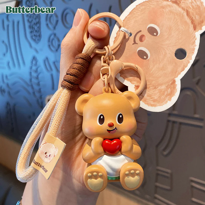 Golden Butter Bear Bag Charm - Image 5