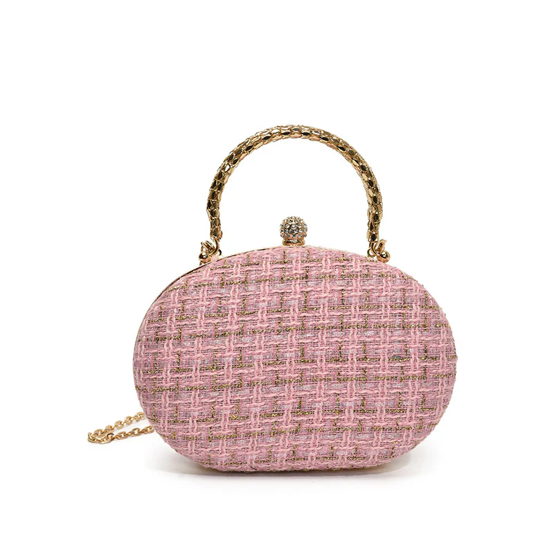 Imperial Tweed Clutch Bag - Image 7