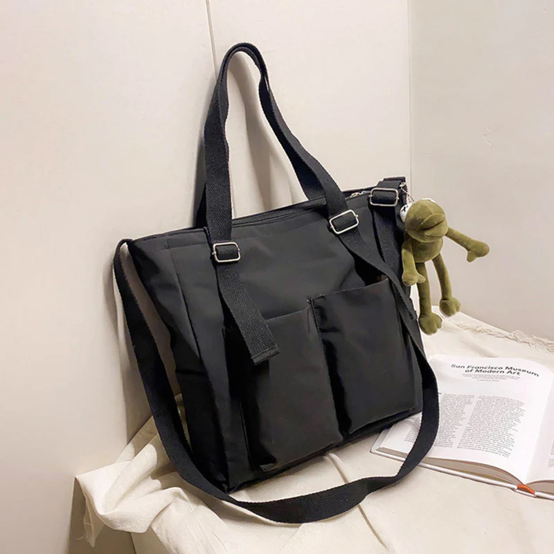 Large Capacity Canvas Tote Bag - Image 6