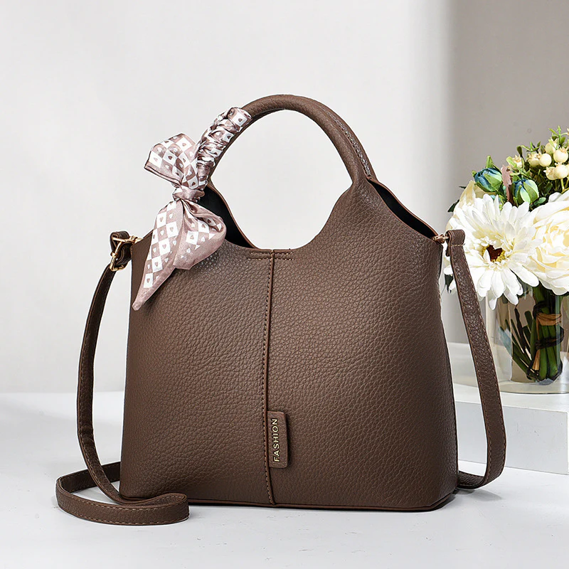 Large Capacity Color-Matching Fashion Handbag - Image 7