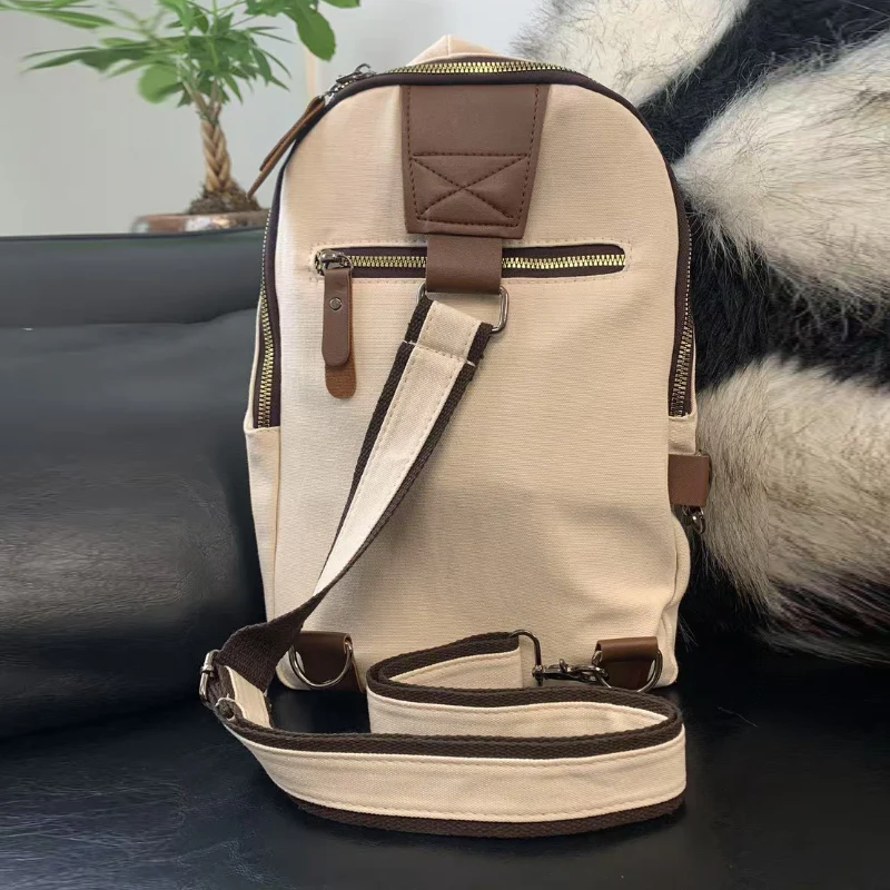 Oxford Cloth Large Capacity Chest Crossbody Bag - Image 3