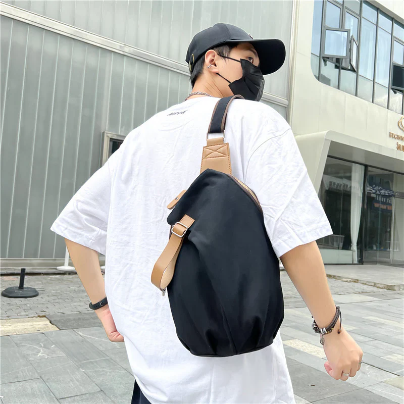 Oxford Cloth Large Capacity Chest Crossbody Bag - Image 4