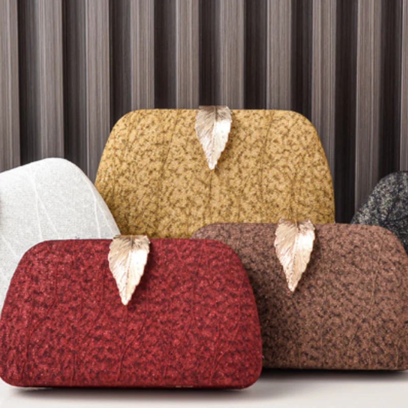 Luxe Shimmer Evening Clutch Bag - Image 4
