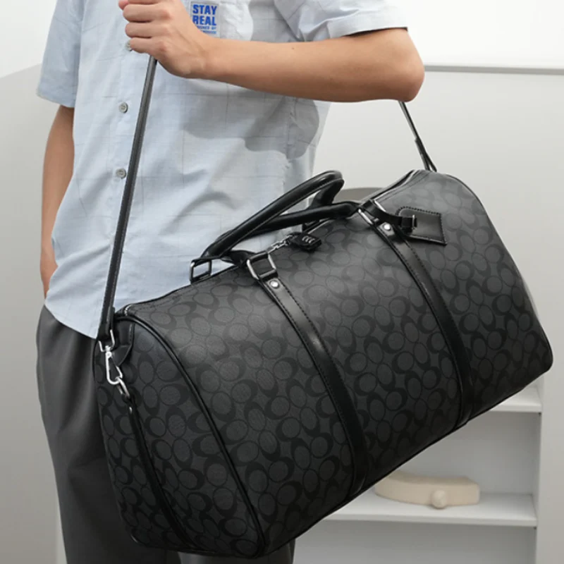 Large Capacity Fashion PVC Travel Duffle Bag - Image 3