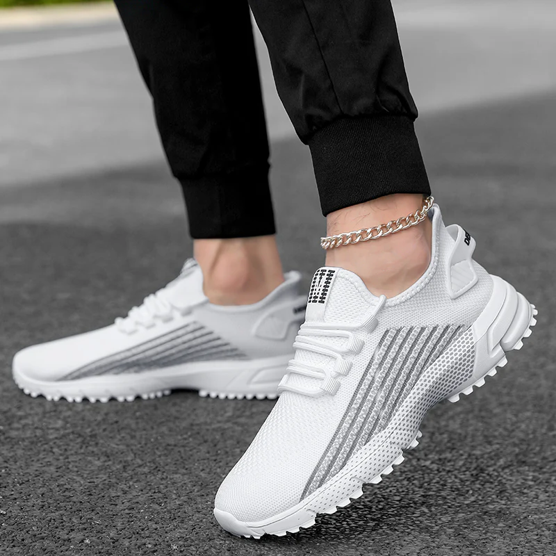 Men’s Fly Knit Marathon Jogging Runner Shoes - Image 4