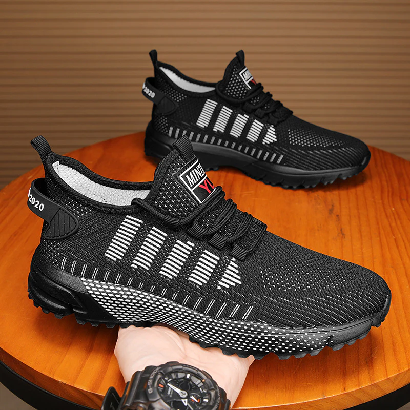 Men’s Trend Flex Lace-Up Sports Runner Shoes - Image 15