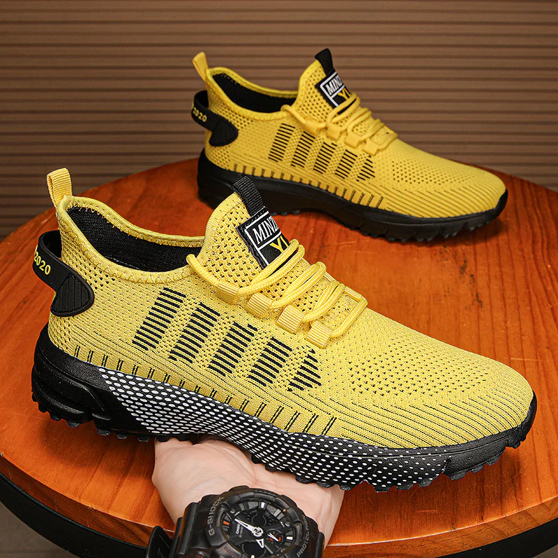 Men’s Trend Flex Lace-Up Sports Runner Shoes - Image 9