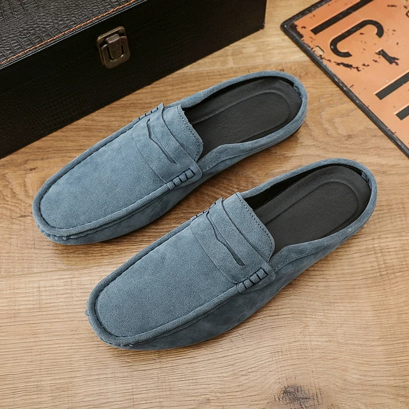 Men's Professional Corduroy Braided Slip-On Loafers - Image 7
