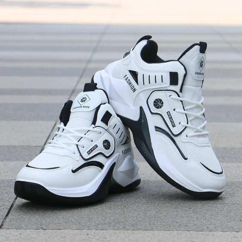 Men's Professional Padded High-Top Sport Runner Shoes - Image 3