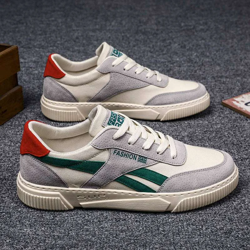 Men's Sporty Paneled Low-Top Lifestyle Sneaker - Image 2