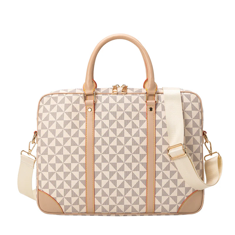 European Style Large PVC Laptop Messenger Bag - Image 3