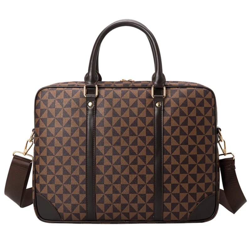 European Style Large PVC Laptop Messenger Bag - Image 5