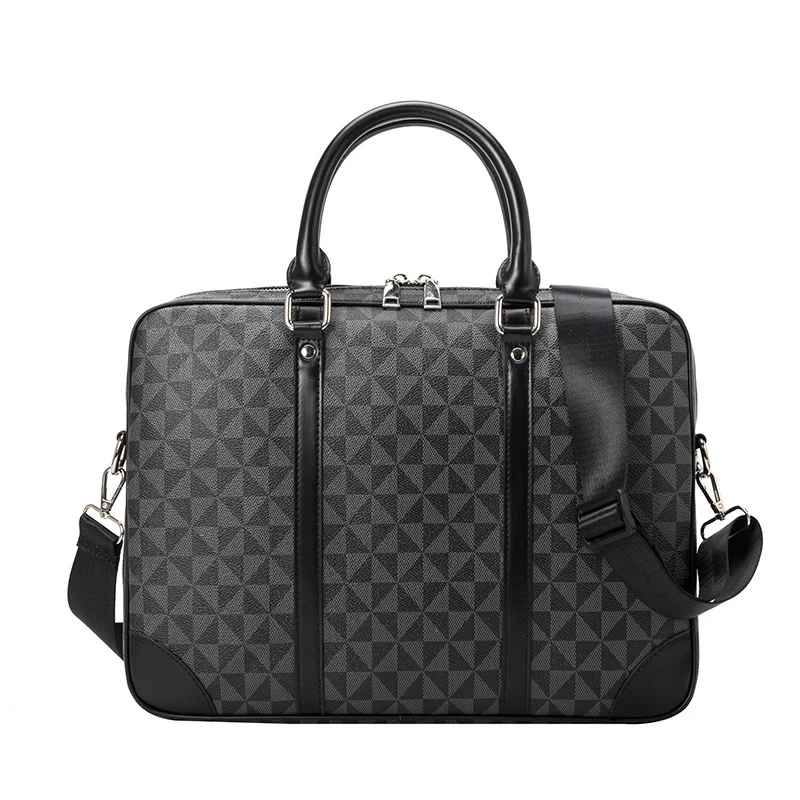 European Style Large PVC Laptop Messenger Bag - Image 8