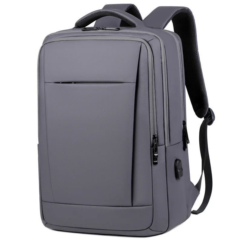 Multifunctional Men's Polyester Business Travel Backpack - Image 2