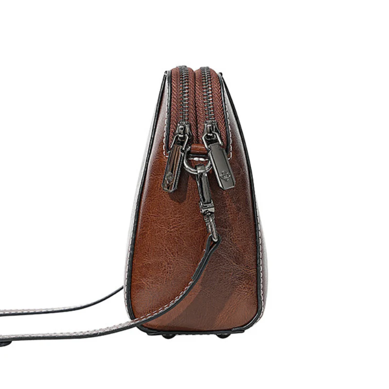 Customizable Genuine Leather Women's Mini Crossbody Bag - Image 3