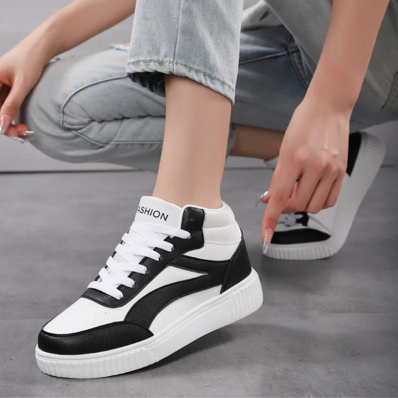 Mid-Top Trend Flex Cross-Border Sneakers - Image 4