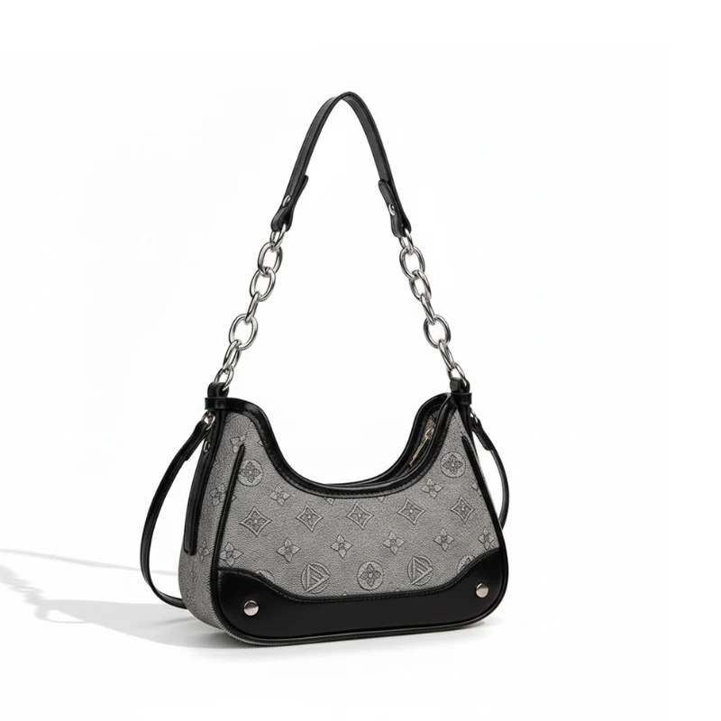 Midnight Crescent Shoulder Bag - Image 3