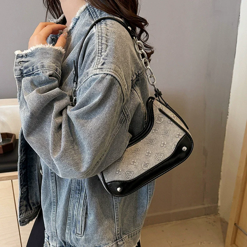 Midnight Crescent Shoulder Bag - Image 4