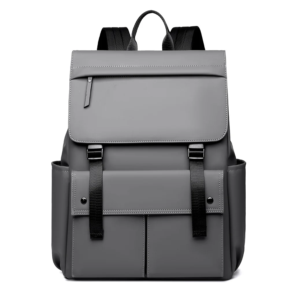 Modern Buckle Men’s Backpack - Image 5