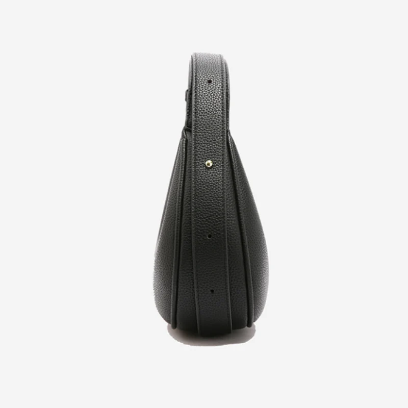 Noir Orbit Hobo Shoulder Bag - Image 2