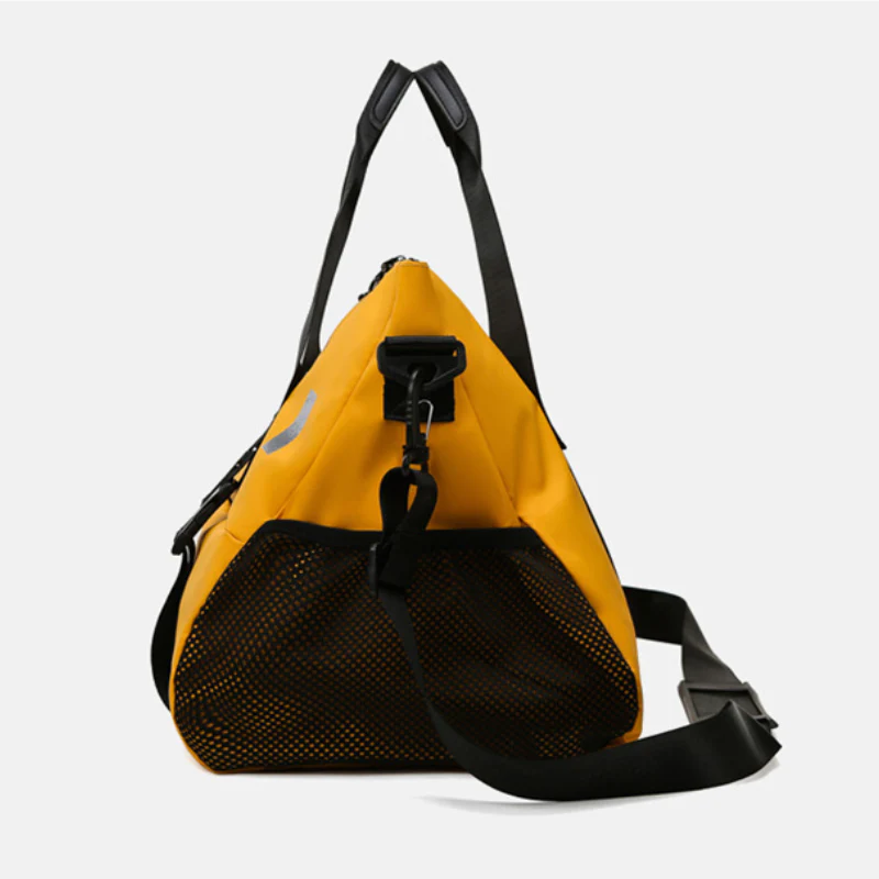 New Coated Oxford Cloth Fitness Bag with Shoe Compartment - Image 2