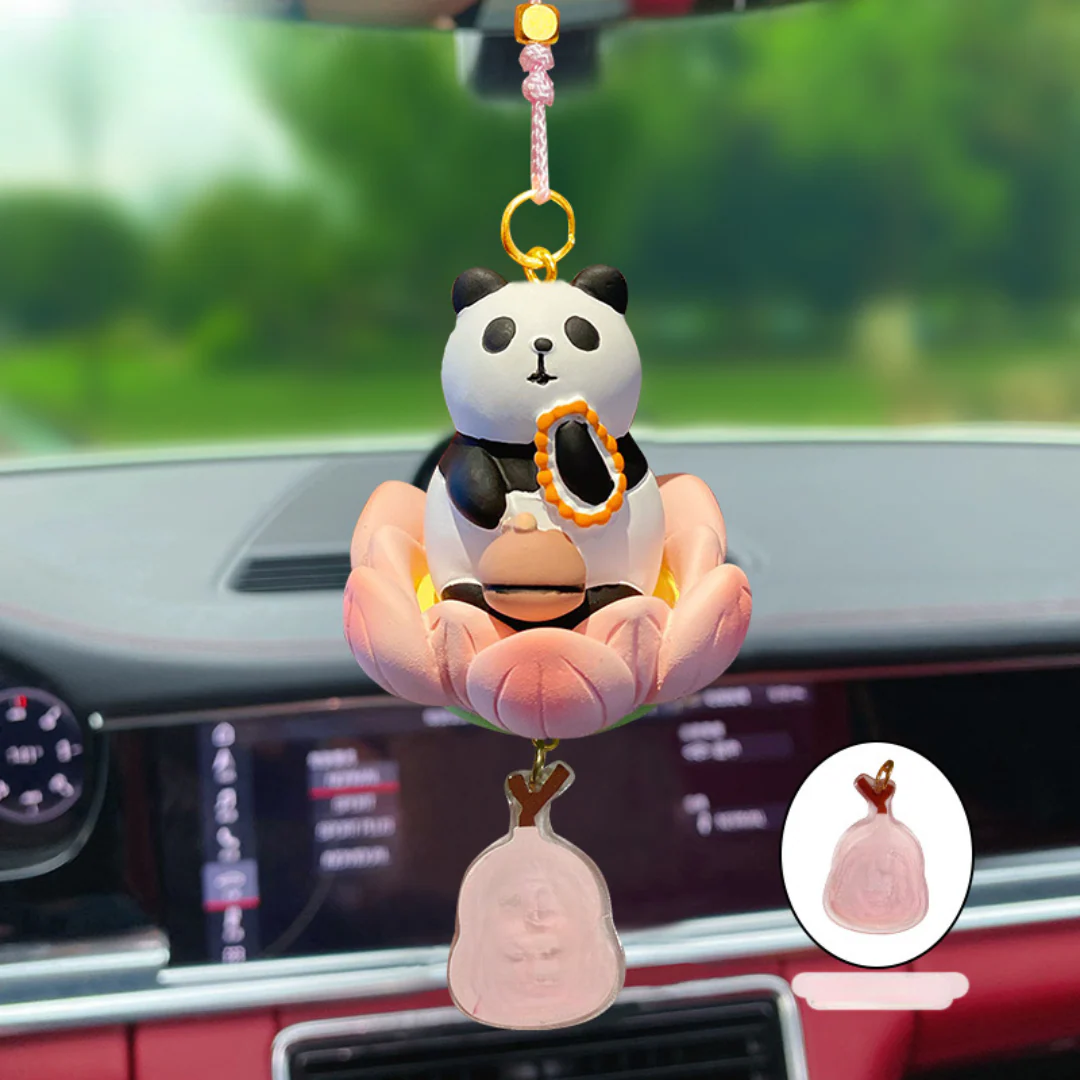 Panda Bliss Pendant Bag Charm - Image 6