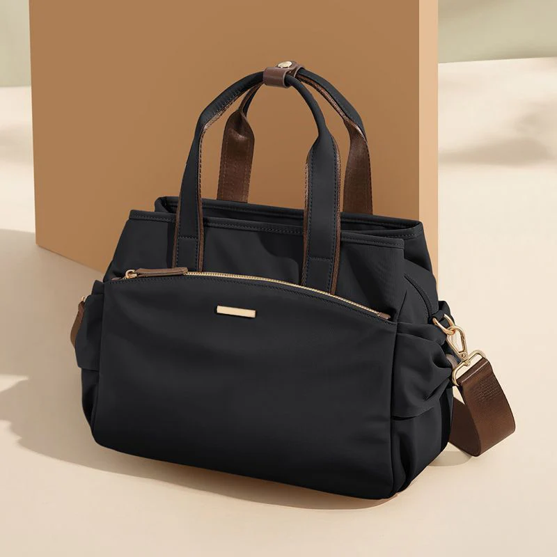 Pleated Large Capacity Commuter Handbag - Image 5