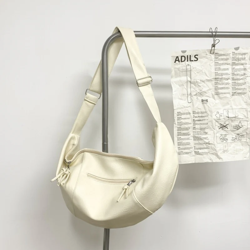 Premium Finish Leather Look Shoulder Bag - Image 5