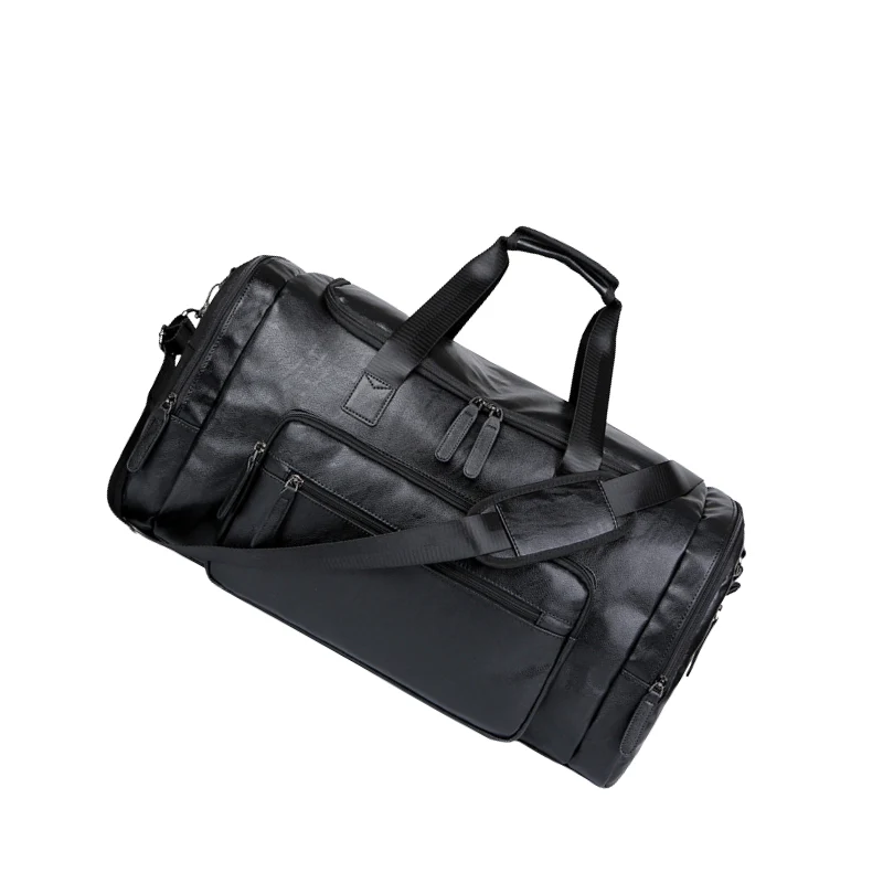 Premium Leather Finish Professional Duffle Bag - Image 3